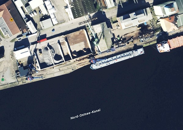 lageplan kreishafen rendsburg